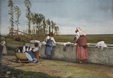 Fountain in the Roman Countryside
